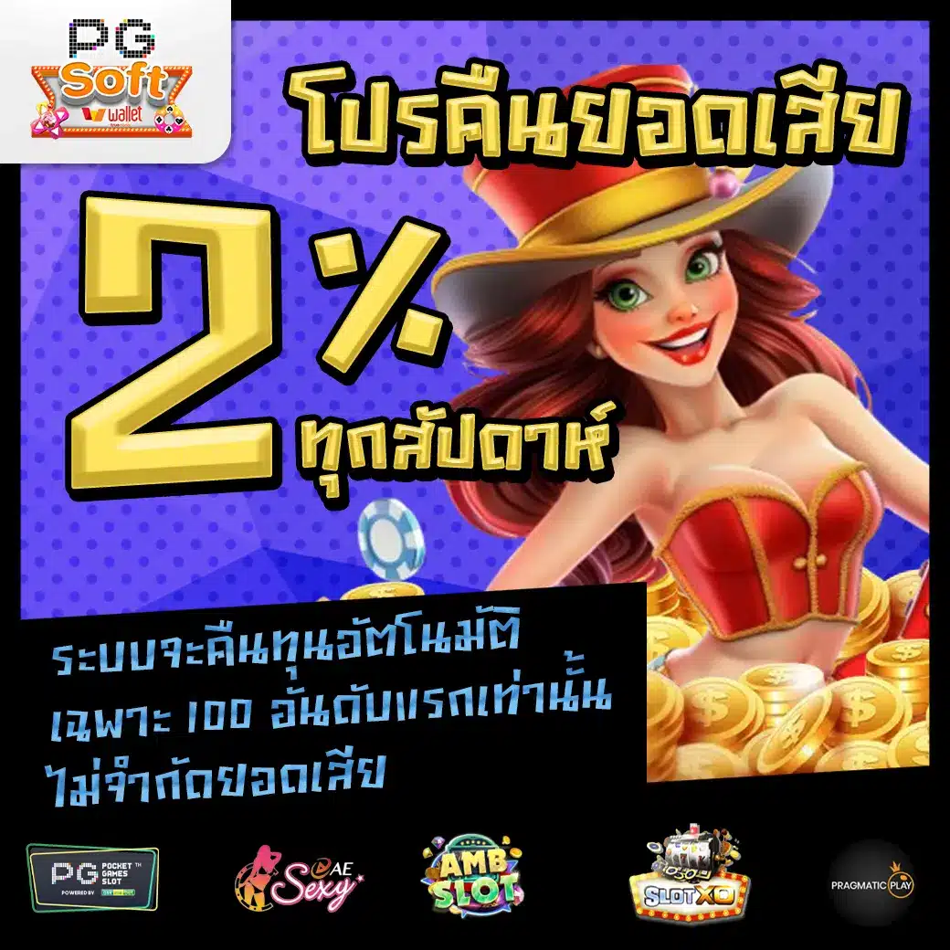 Promotion 3 PGSOFTWALLET โปรโมชั่น